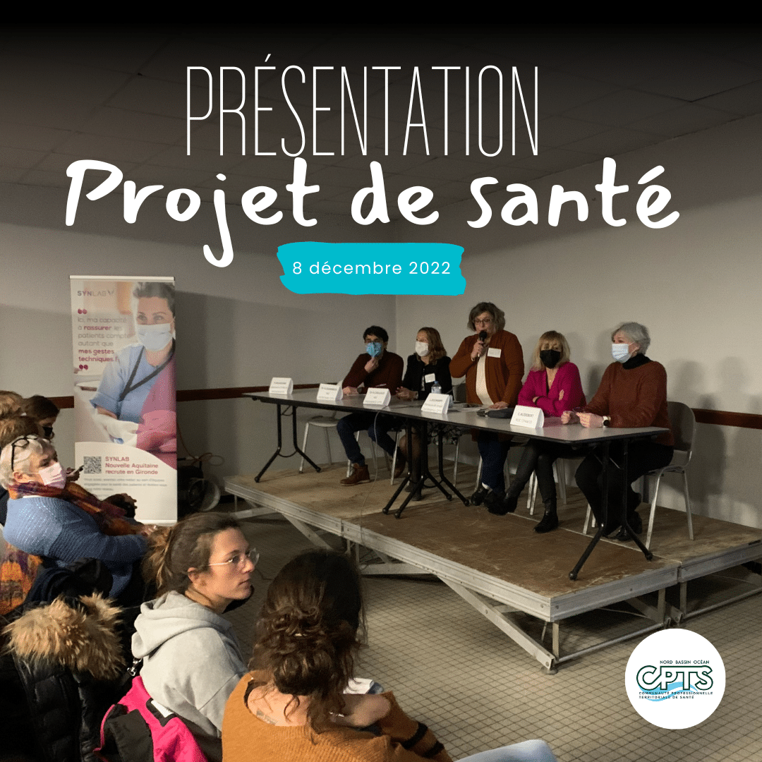 Soirée présentation du Projet de santé de la CPTS