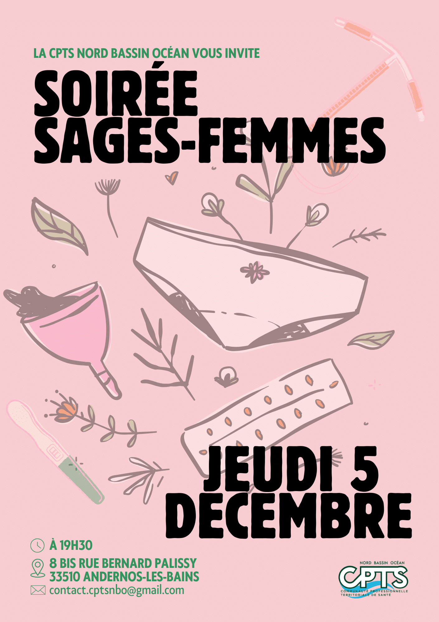 Soirée sages-femmes : 5 décembre 2024