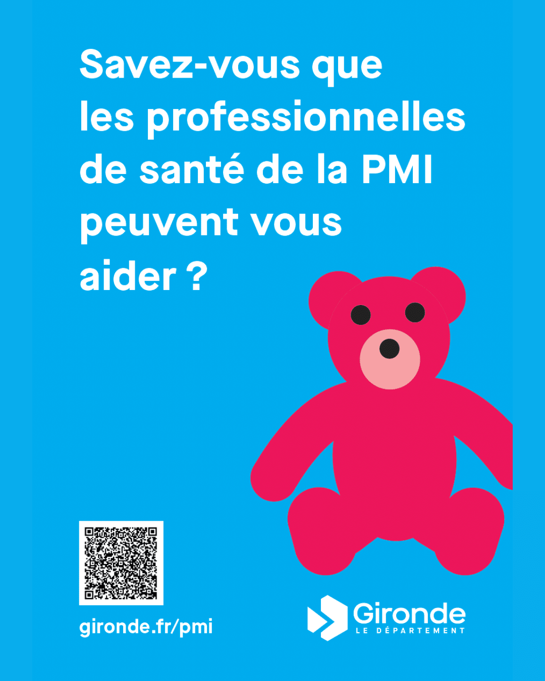La PMI accompagne les parents dès la grossesse jusqu’au 6 ans de l’enfant.