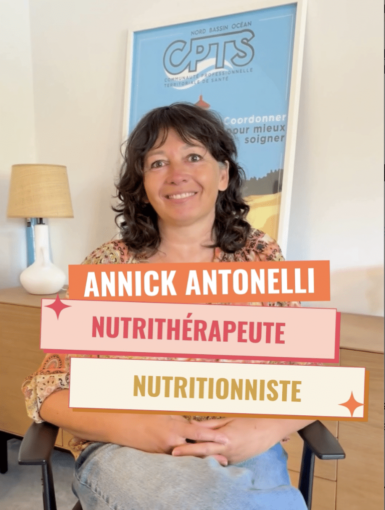 Bienvenue à Annick Antonelli, nouveau membre du bureau de la CPTS !
