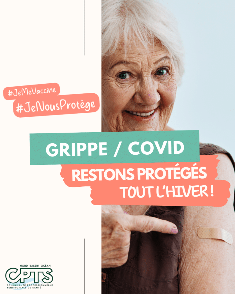Campagne nationale de vaccination contre la grippe et le Covid-19 : protégeons-nous dès maintenant
